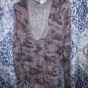 Comfy hooded pull over